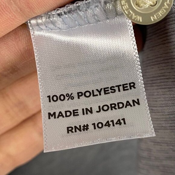 Walter Hagen Essentials Polo Mens 2XL Gray Short Sleeve Shirt Golf - Picture 5 of 10